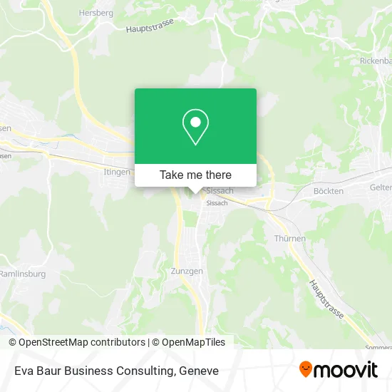 Eva Baur Business Consulting map