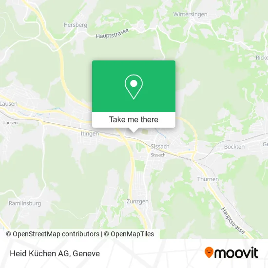 Heid Küchen AG map