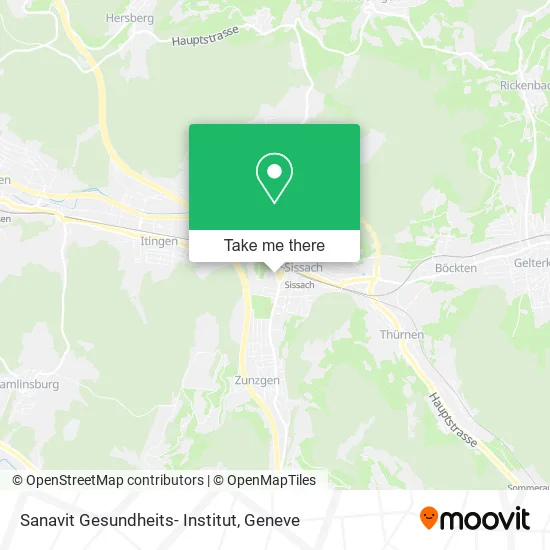Sanavit Gesundheits- Institut map