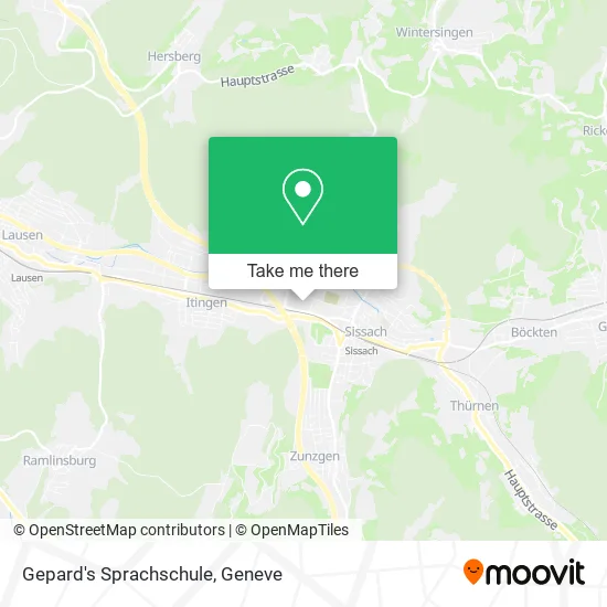 Gepard's Sprachschule map