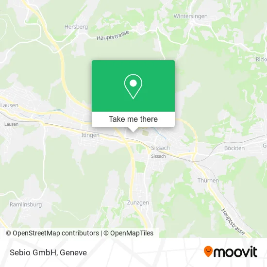 Sebio GmbH map