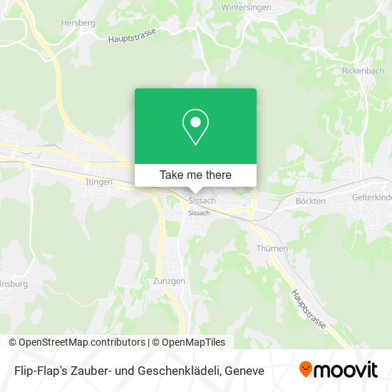 Flip-Flap's Zauber- und Geschenklädeli map