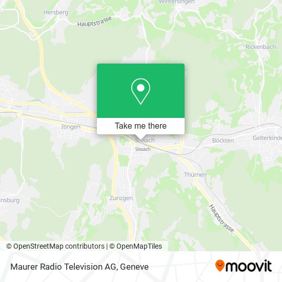 Maurer Radio Television AG map