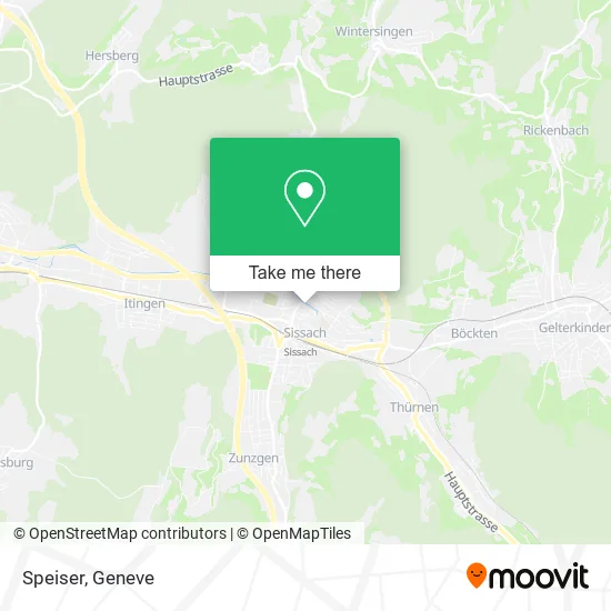 Speiser map