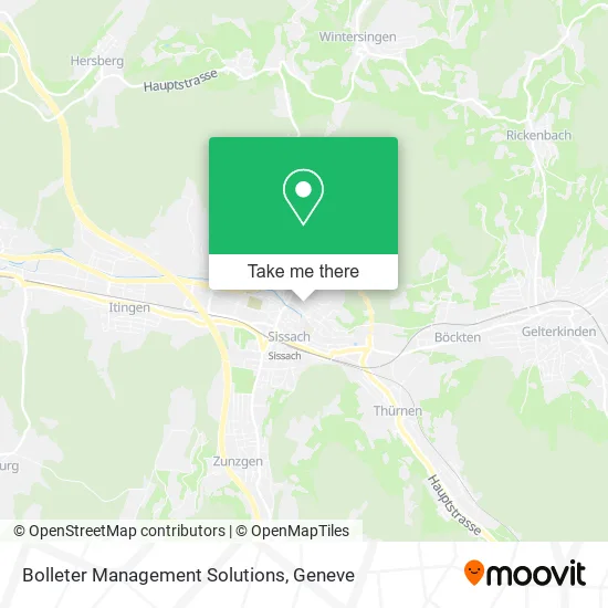 Bolleter Management Solutions map