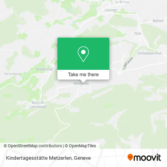 Kindertagesstätte Metzerlen map