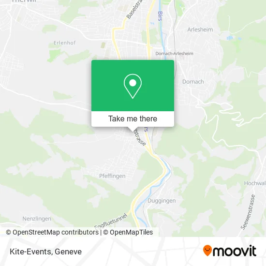 Kite-Events map
