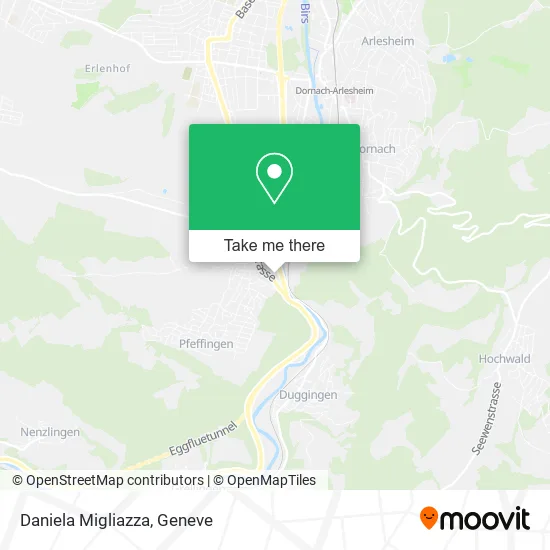 Daniela Migliazza map