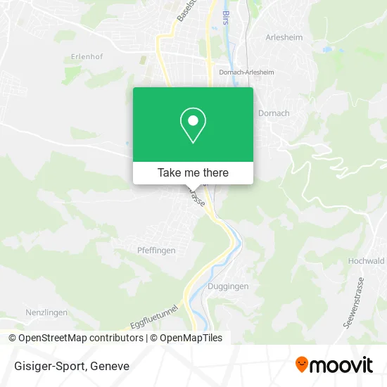 Gisiger-Sport map