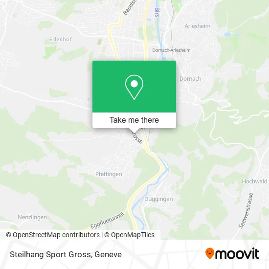 Steilhang Sport Gross map