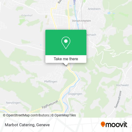 Marbot Catering map