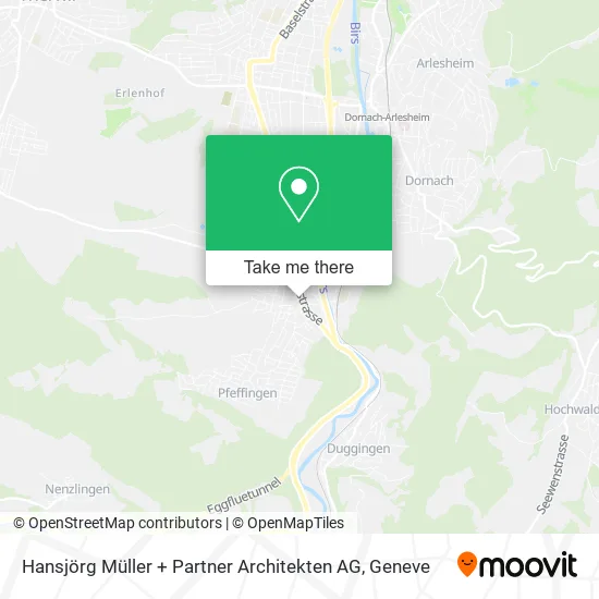 Hansjörg Müller + Partner Architekten AG map