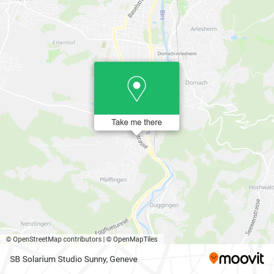 SB Solarium Studio Sunny map