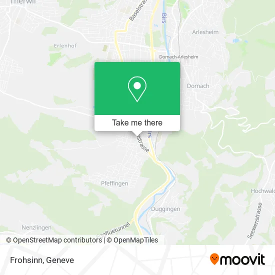 Frohsinn map