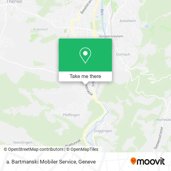 a. Bartmanski Mobiler Service map