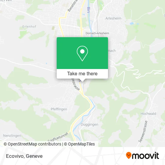 Ecovivo map