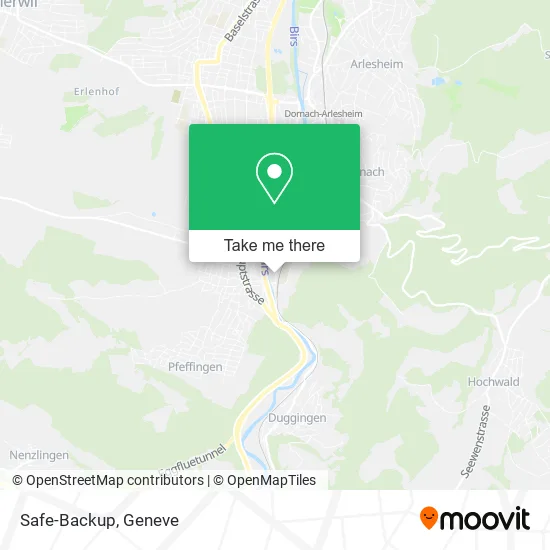 Safe-Backup map