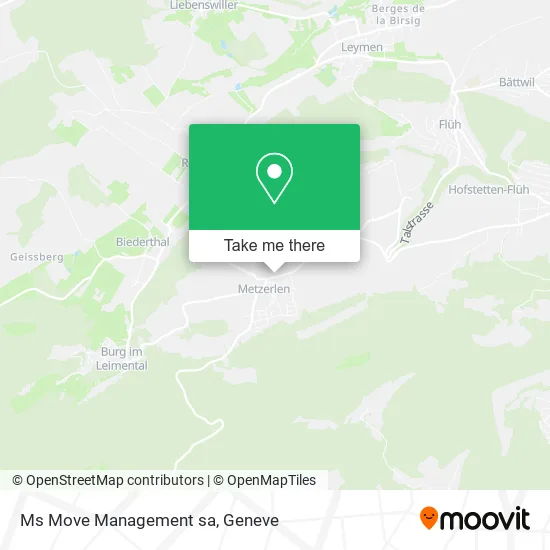 Ms Move Management sa map