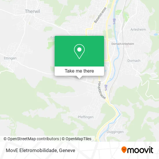 MovE Eletromobilidade map