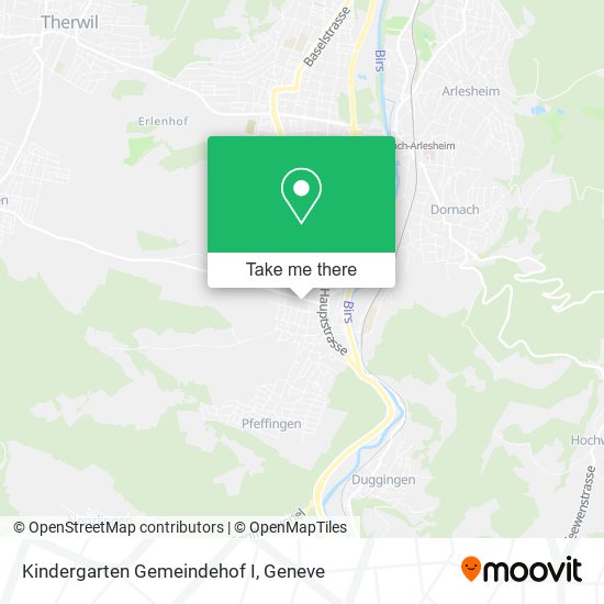 Kindergarten Gemeindehof I map