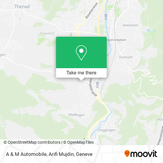 A & M Automobile, Arifi Mujdin map