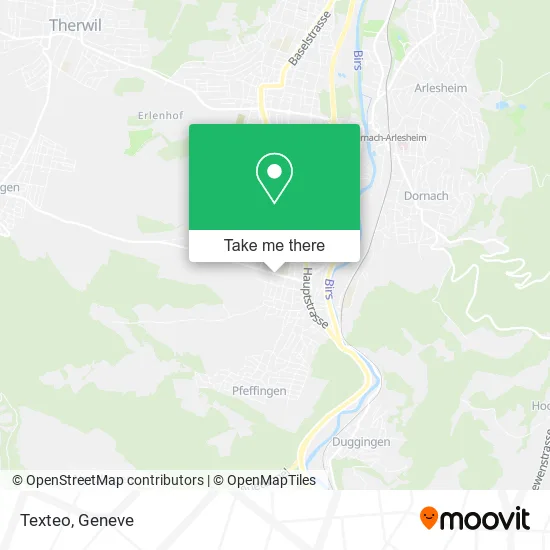 Texteo map