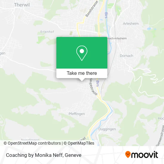 Coaching by Monika Neff map