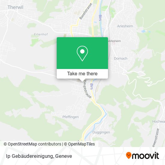 Ip Gebäudereinigung map