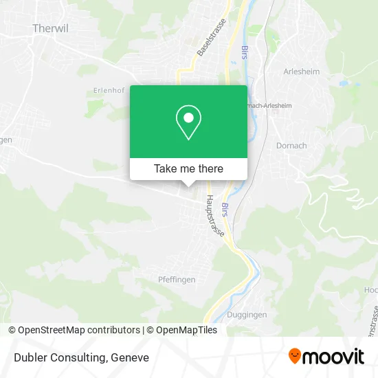 Dubler Consulting map
