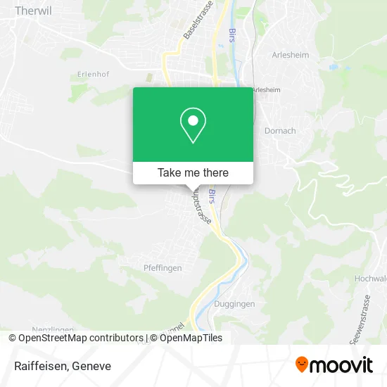 Raiffeisen map