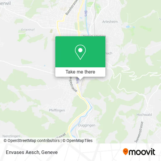 Envases Aesch map