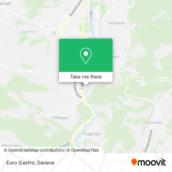Euro Gastro map