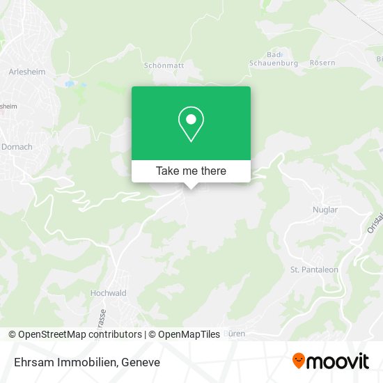 Ehrsam Immobilien map