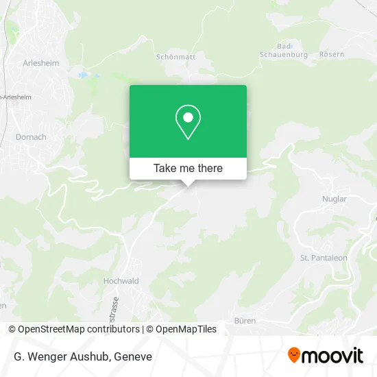 G. Wenger Aushub map