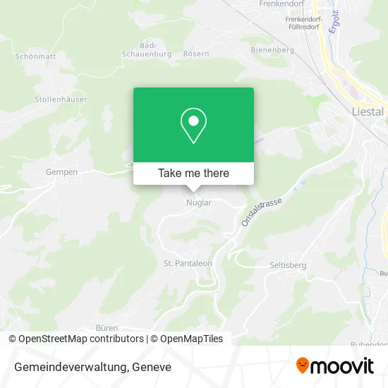 Gemeindeverwaltung map
