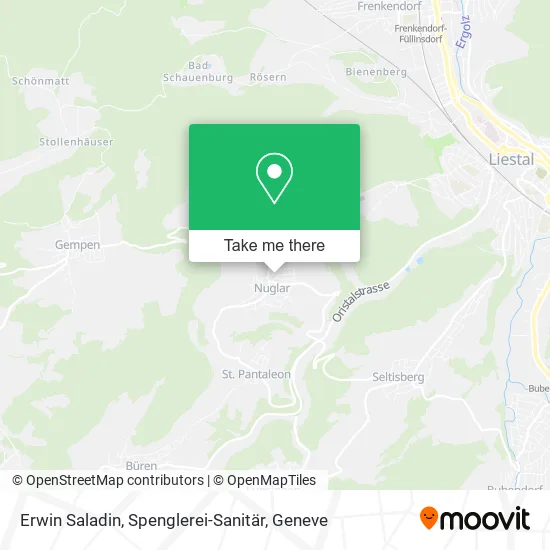 Erwin Saladin, Spenglerei-Sanitär map