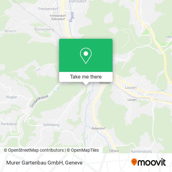 Murer Gartenbau GmbH map