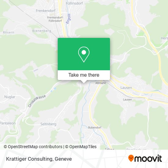 Krattiger Consulting map