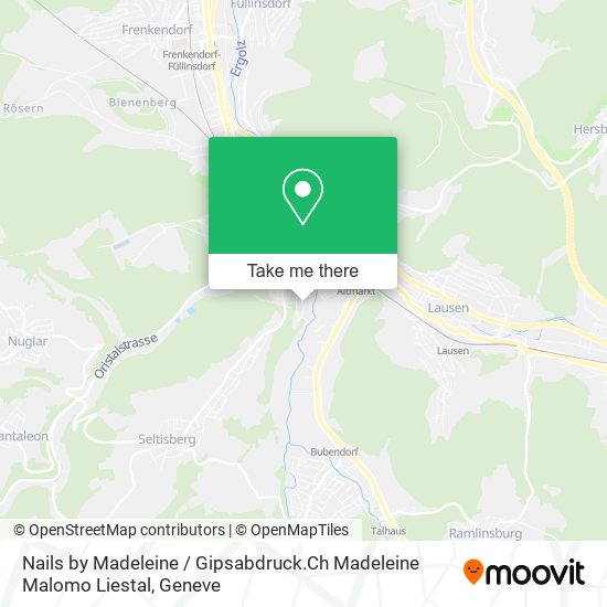 Nails by Madeleine / Gipsabdruck.Ch Madeleine Malomo Liestal map