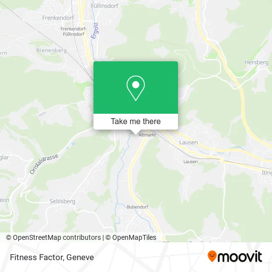 Fitness Factor map