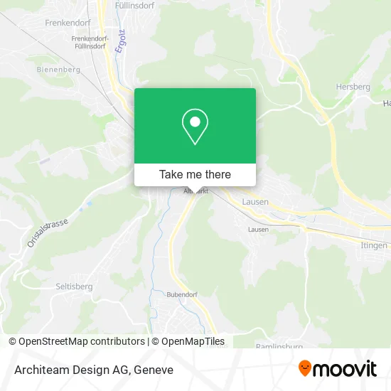 Architeam Design AG map