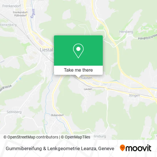 Gummibereifung & Lenkgeometrie Leanza map
