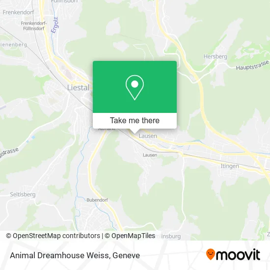 Animal Dreamhouse Weiss map