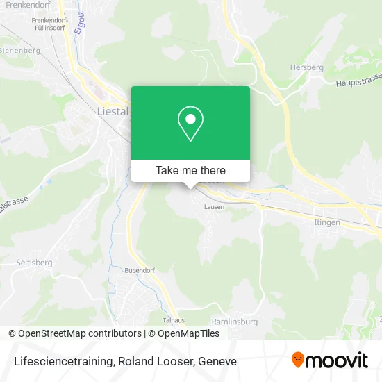 Lifesciencetraining, Roland Looser map