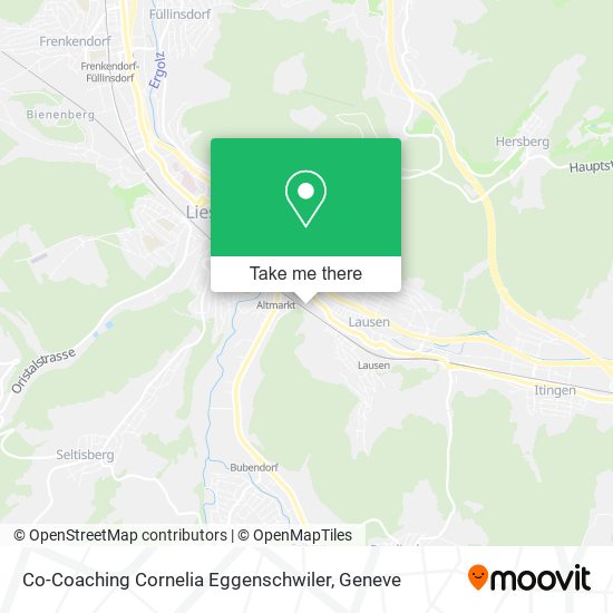 Co-Coaching Cornelia Eggenschwiler map