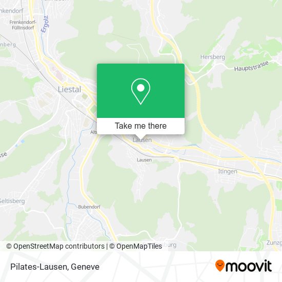 Pilates-Lausen map