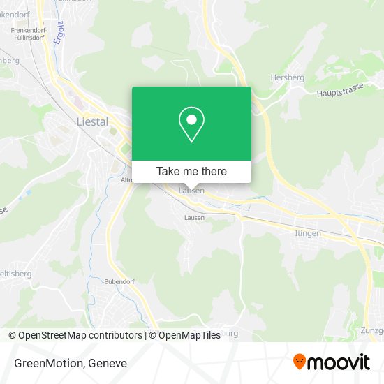 GreenMotion map