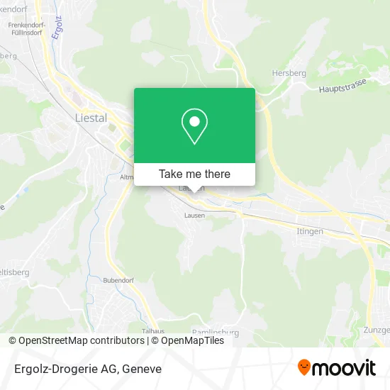 Ergolz-Drogerie AG map