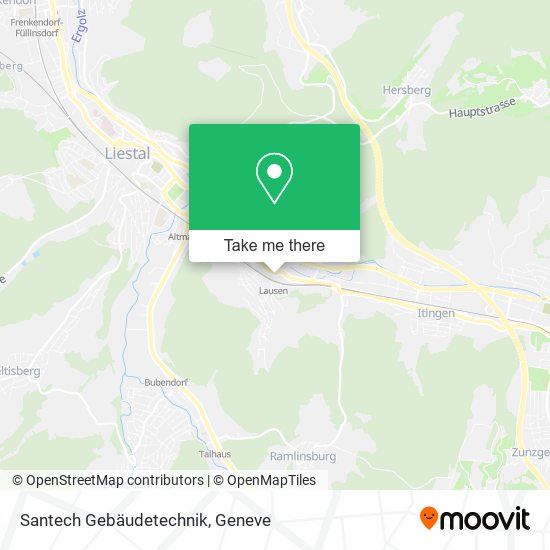 Santech Gebäudetechnik map