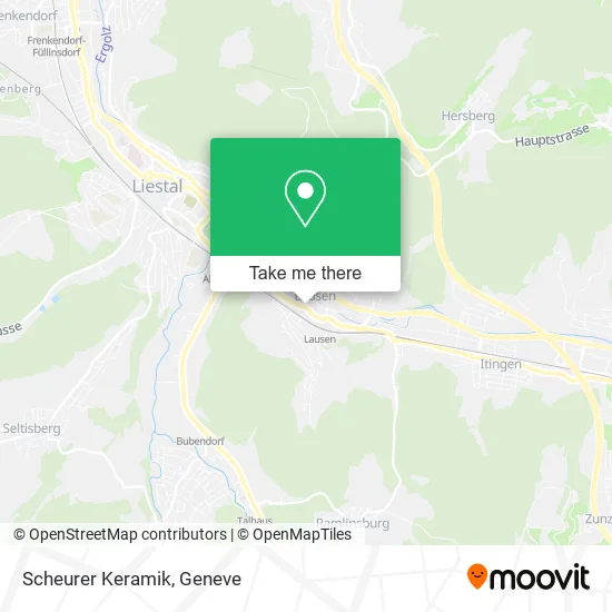 Scheurer Keramik map